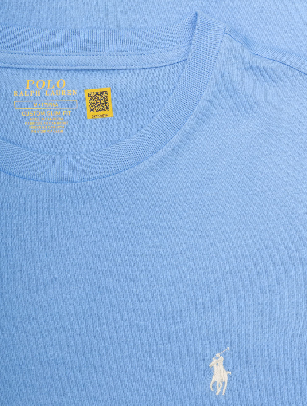 Slim Fit Crewneck T-Shirt Blue