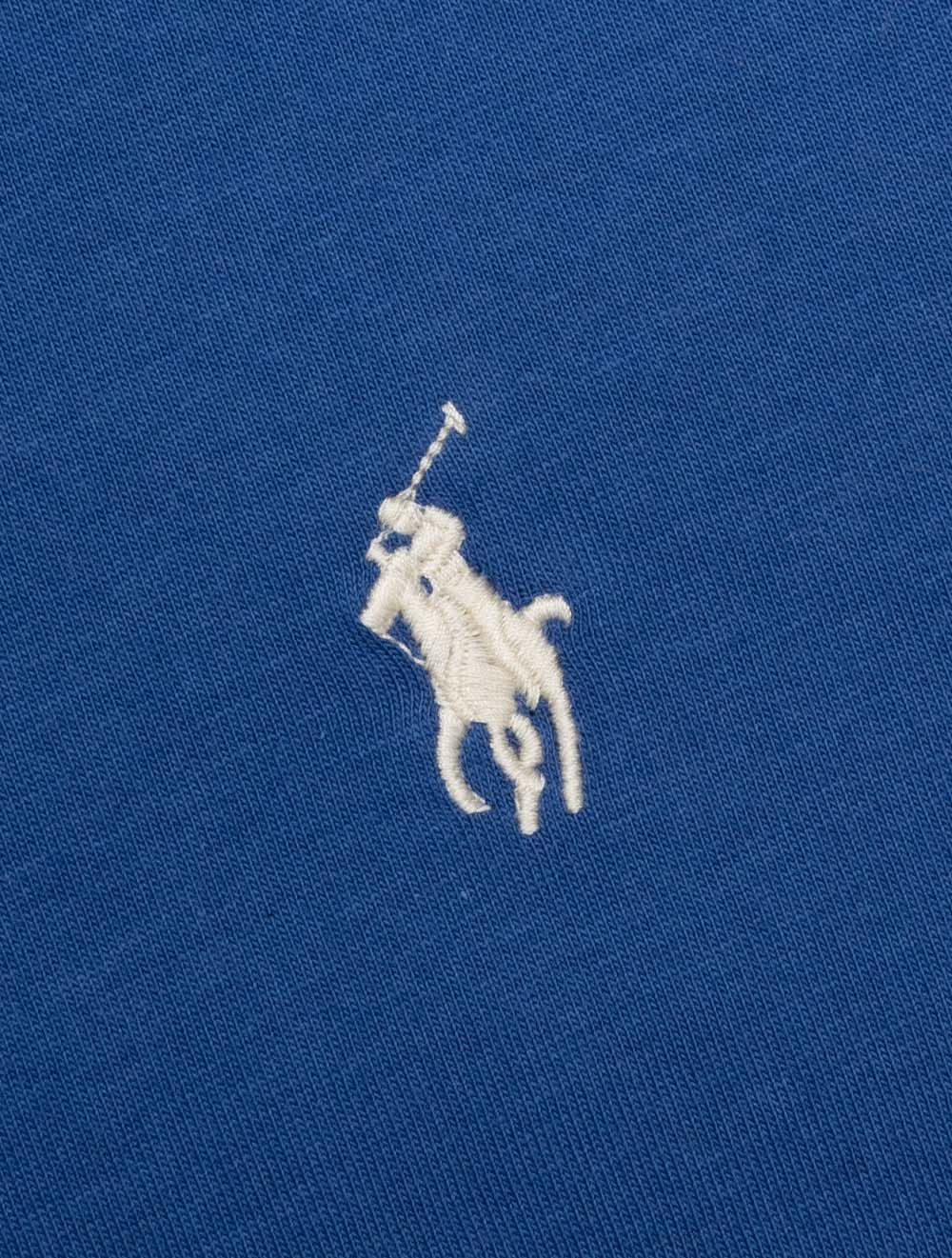 Slim Fit Crewneck T-Shirt Blue