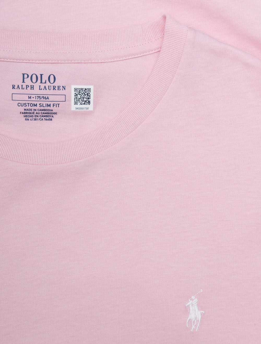 Slim Fit Crewneck T-Shirt Pink