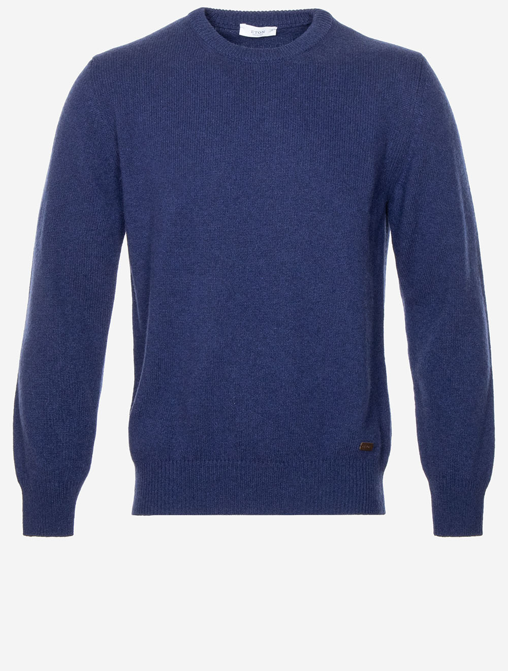 Cashmere Knit Crew Neck Blue