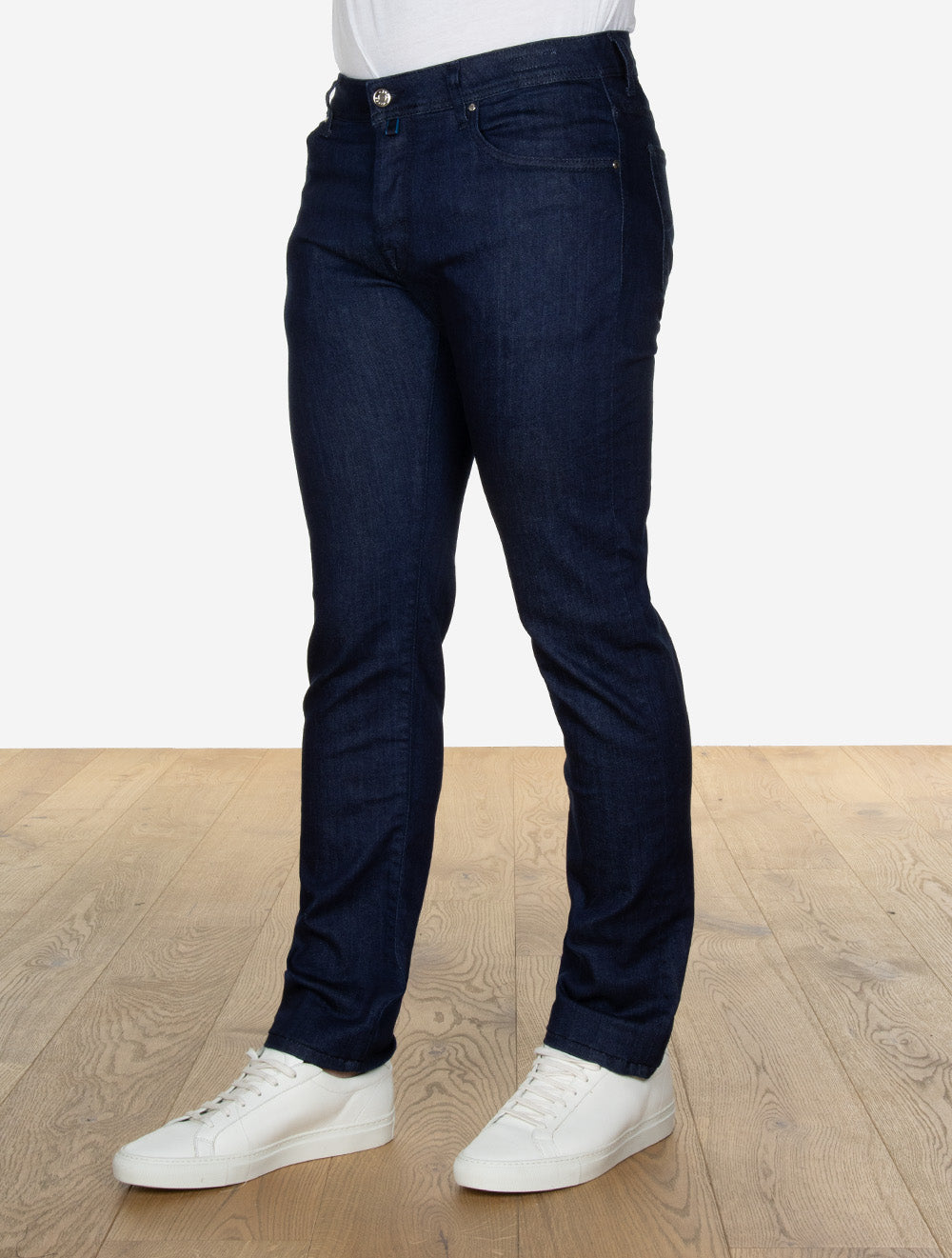 Nick Super Stretch 5 Pocket Jeans Navy