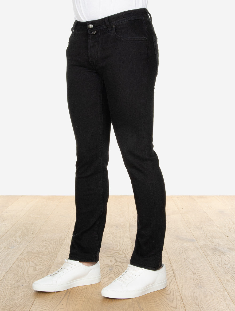 Nick 5 Pocket Slim Jeans Black