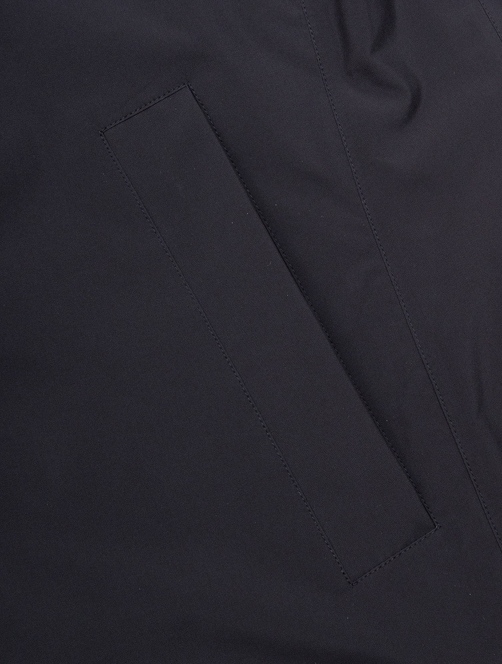 Button Up Hooded Jacket Navy