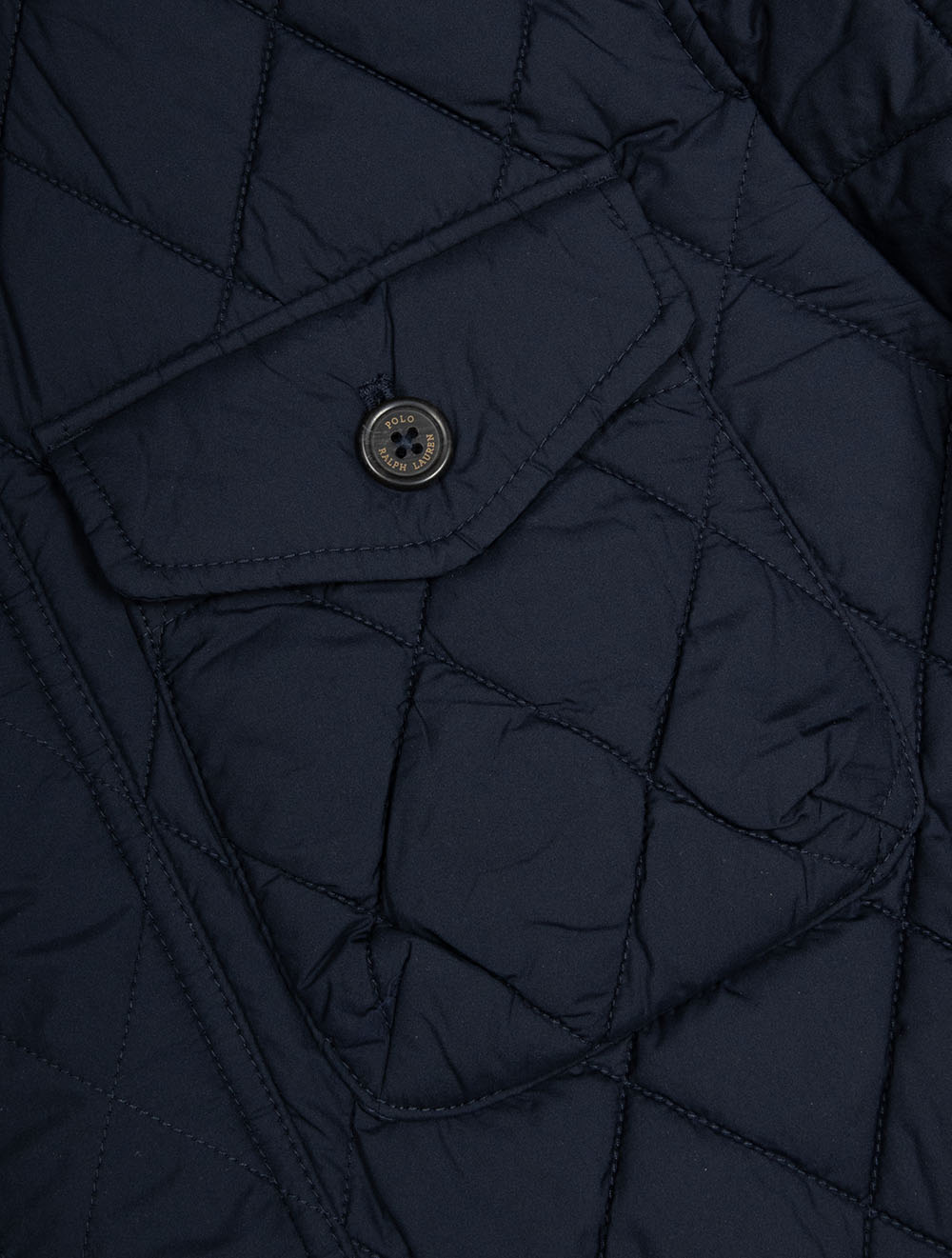 The Beaton Quilted Jacket Navy