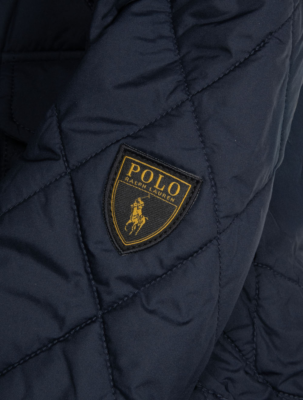 The Beaton Quilted Jacket Navy