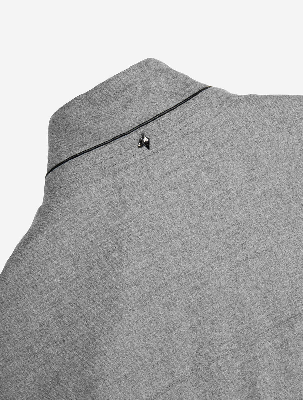Short Wool Blouson Grey