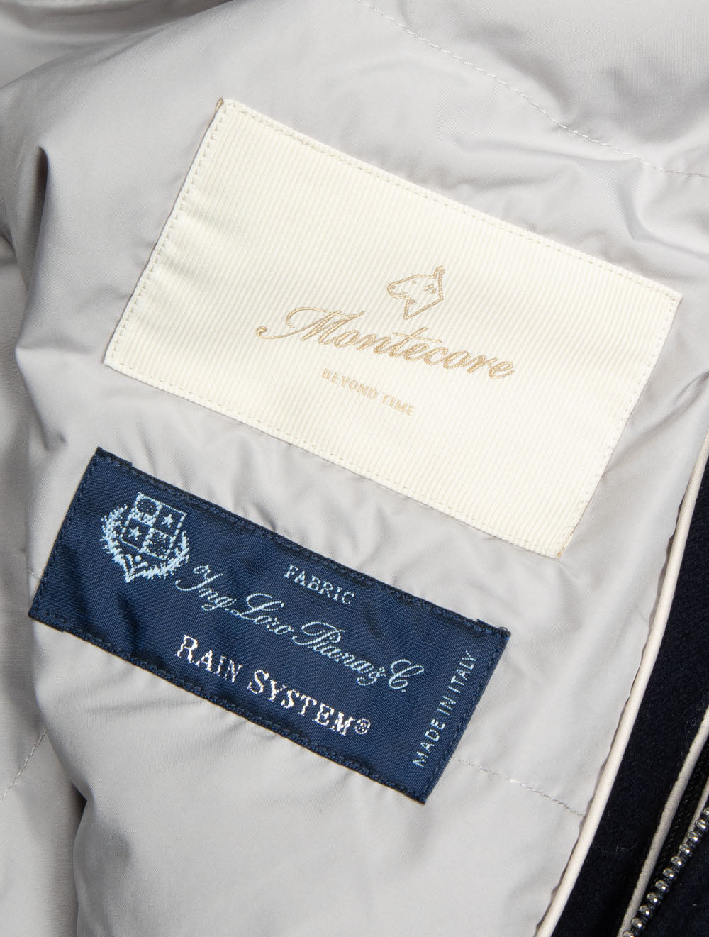 Short Wool Blouson Navy