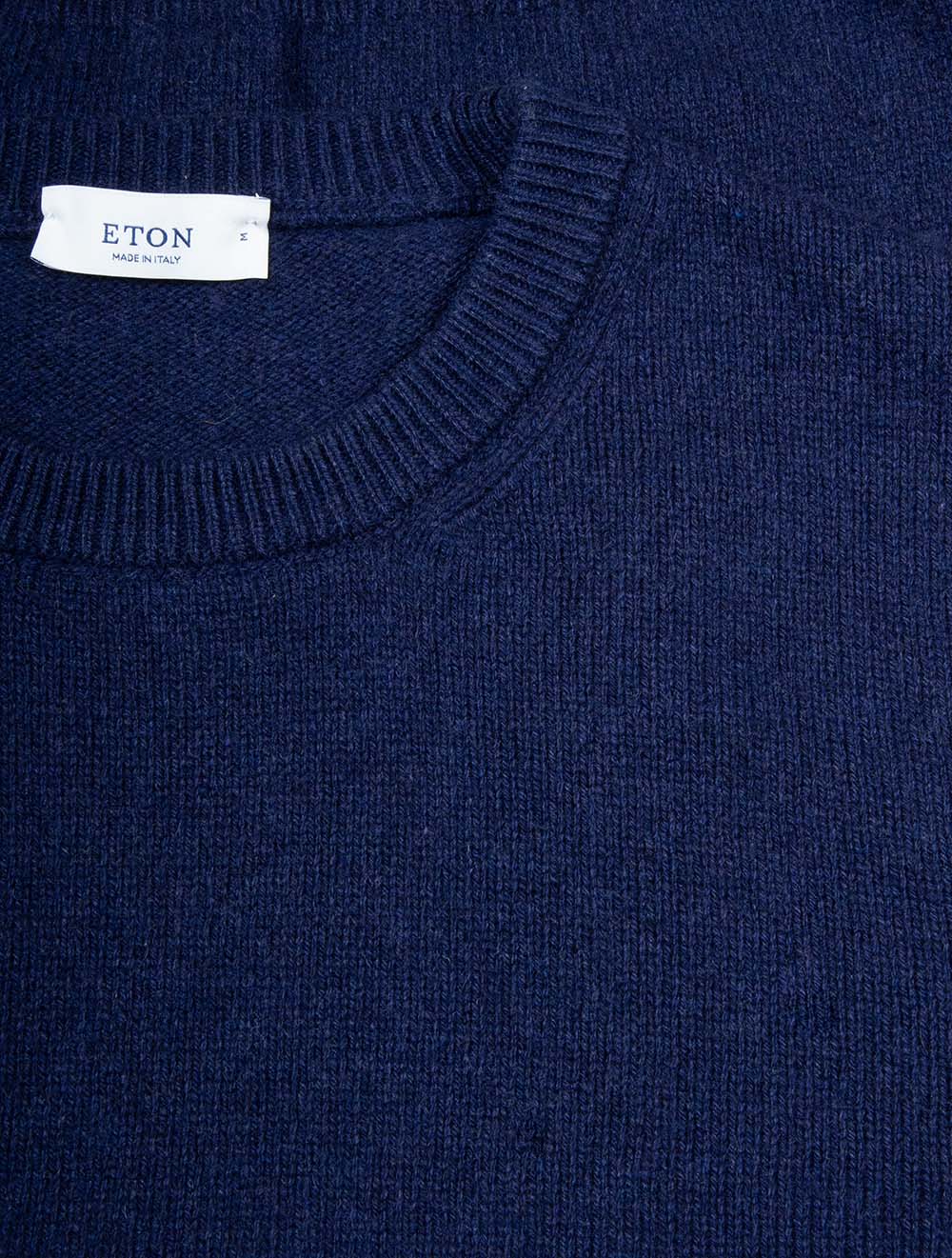 Cashmere Knit Crew Neck Blue