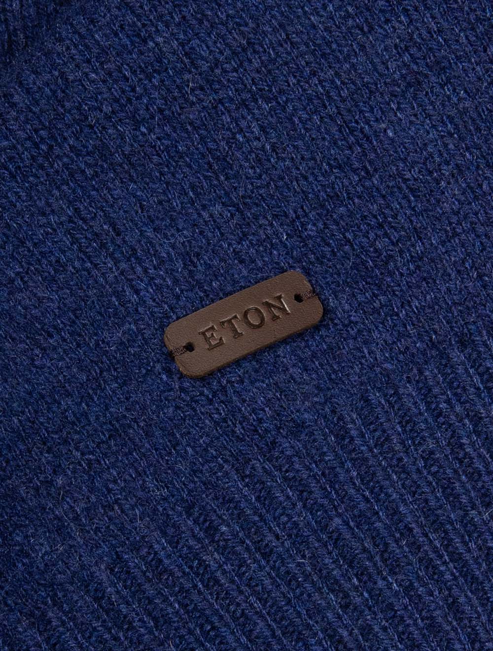 Cashmere Knit Crew Neck Blue