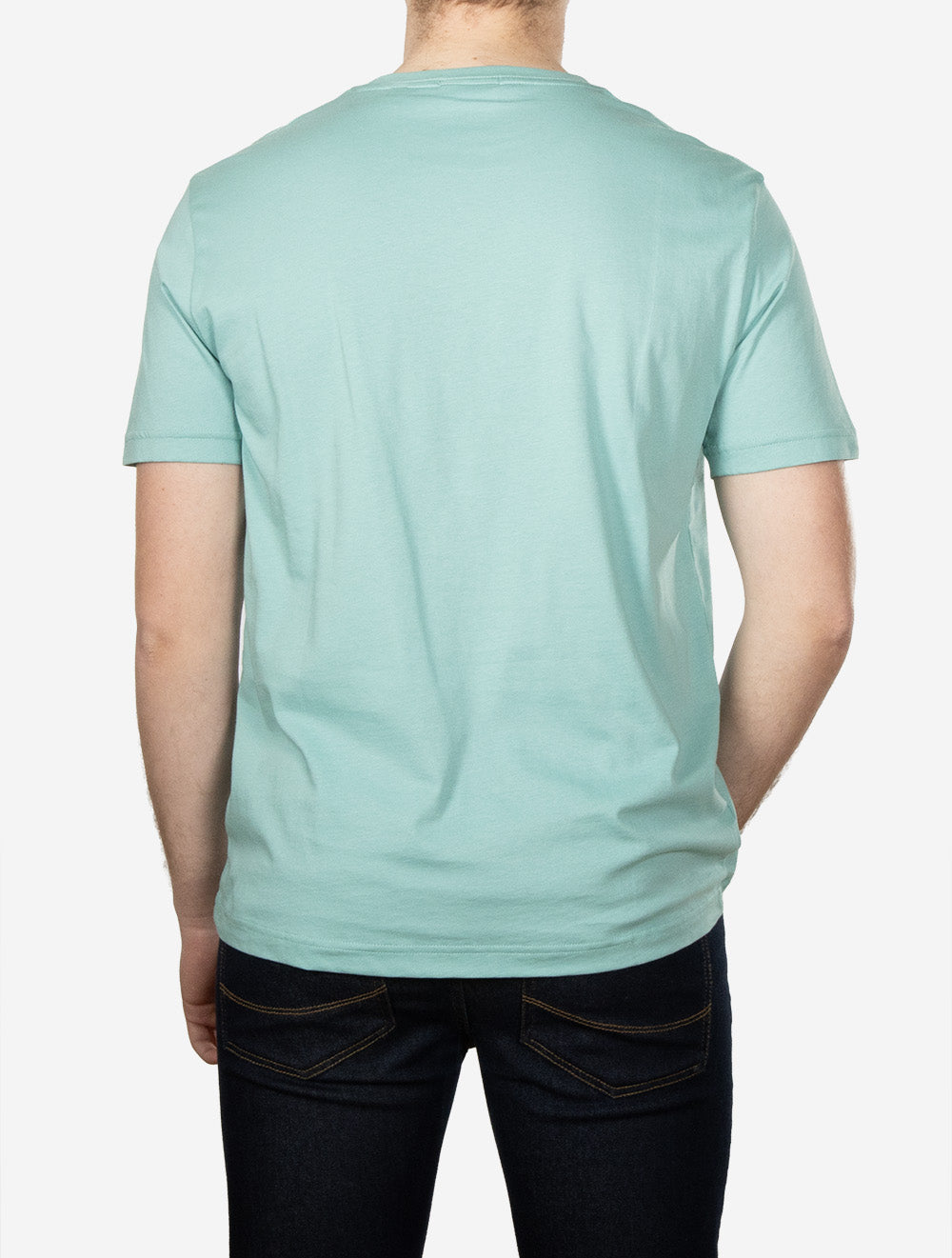 Regular Shield Short Sleeve T-Shirt Muted Turquoise