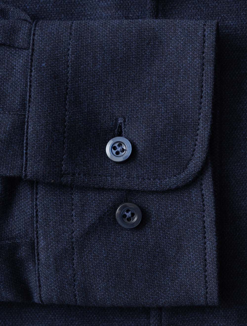 Modern Fit Jersey Shirt Navy
