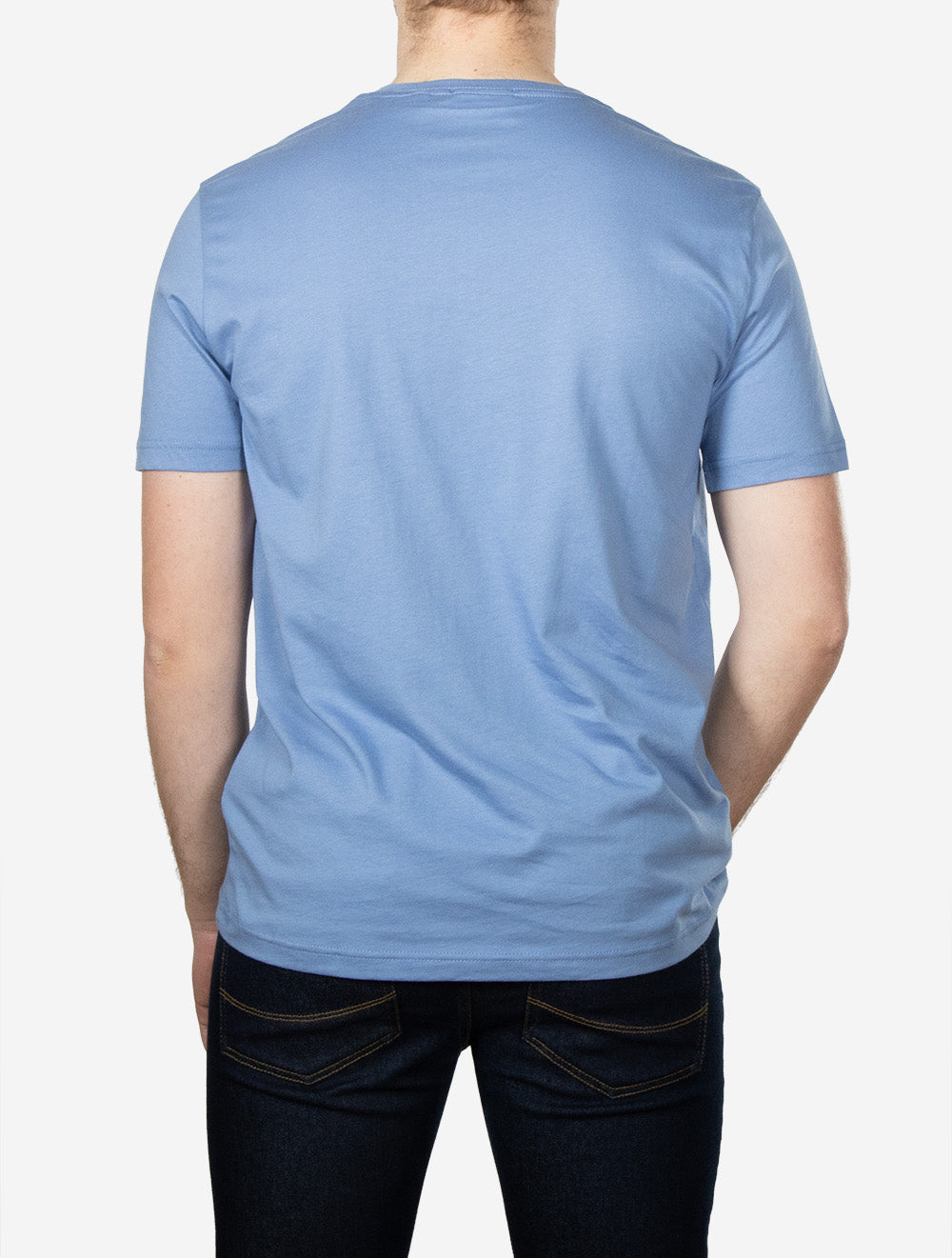Regular Shield Short Sleeve T-Shirt Faded Denim