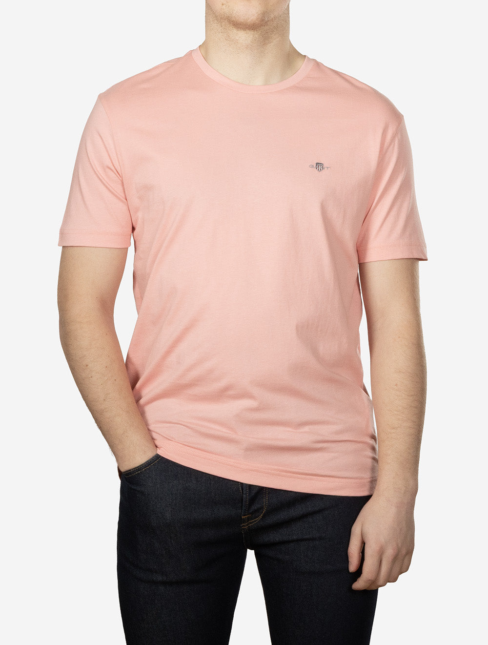 Regular Shield Short Sleeve T-Shirt Bubblegum Pink