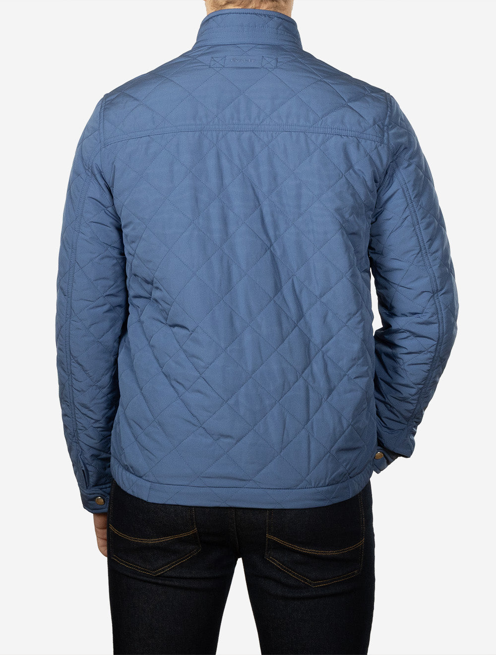 Quilted Windcheater Jacket Vintage Blue