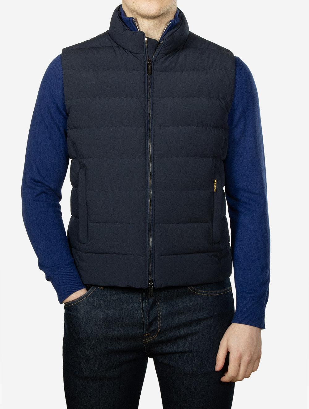 Oliver Padded Gilet Ocean