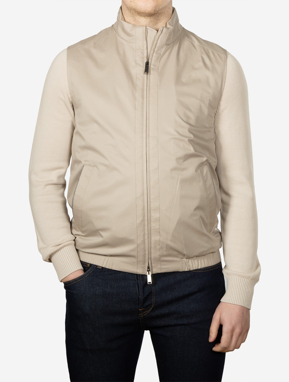 Lightweight Wind Vest Sand