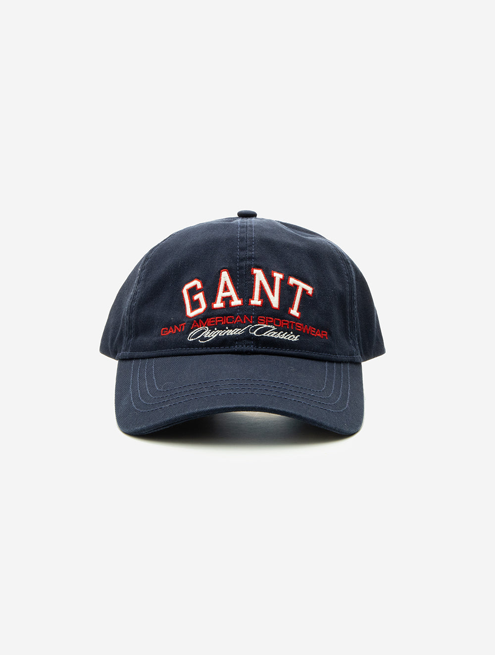 Crest Graphic Cotton Twill Cap Evening Blue