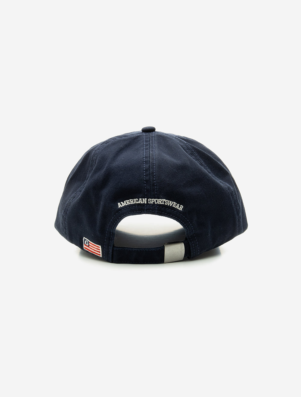 Crest Graphic Cotton Twill Cap Evening Blue