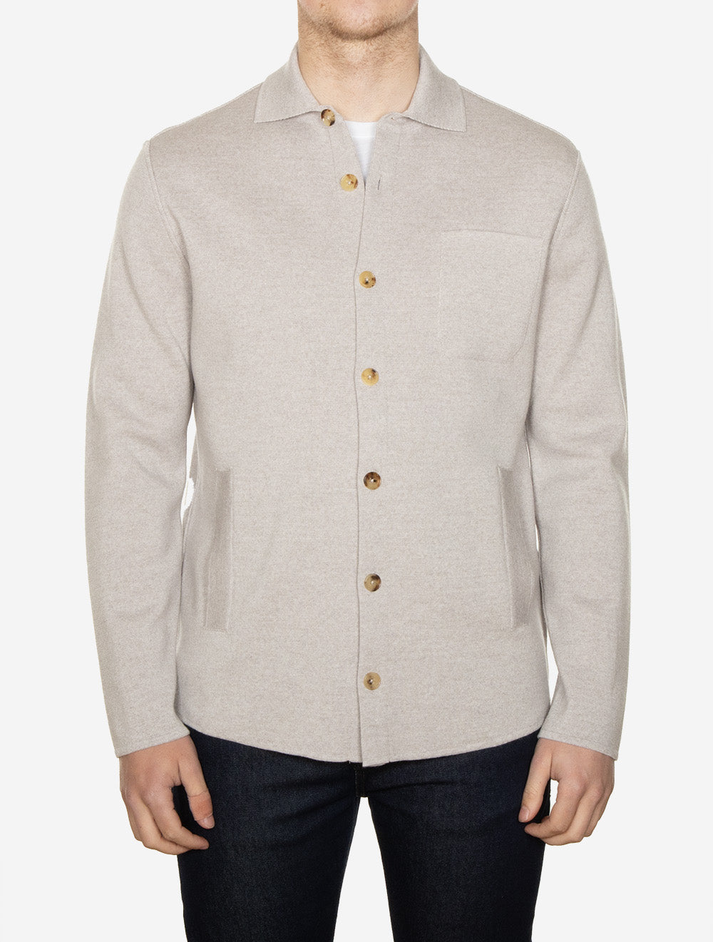 Surchemise Milano Stitch couleur sable