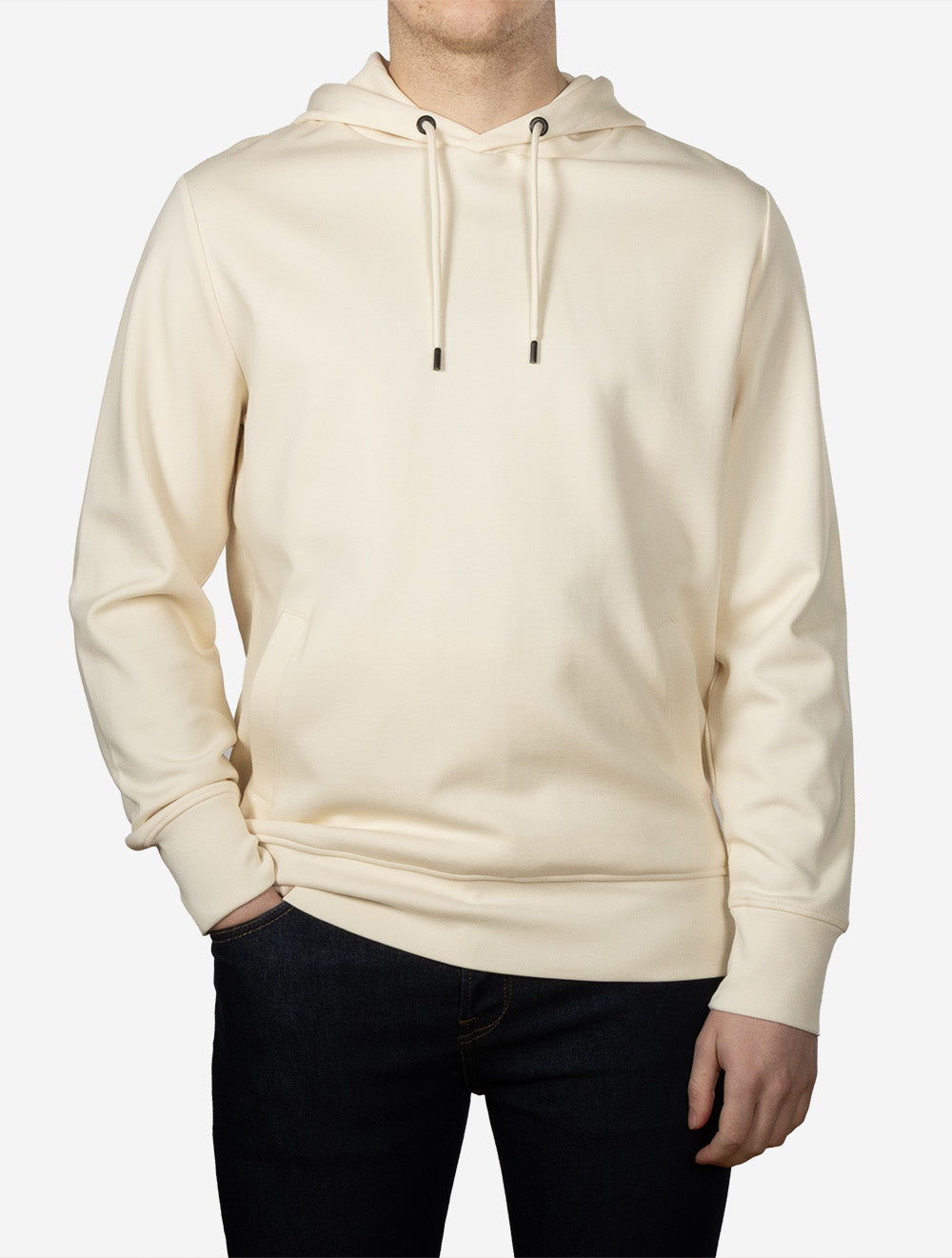 Interlock Hoodie Creamed White
