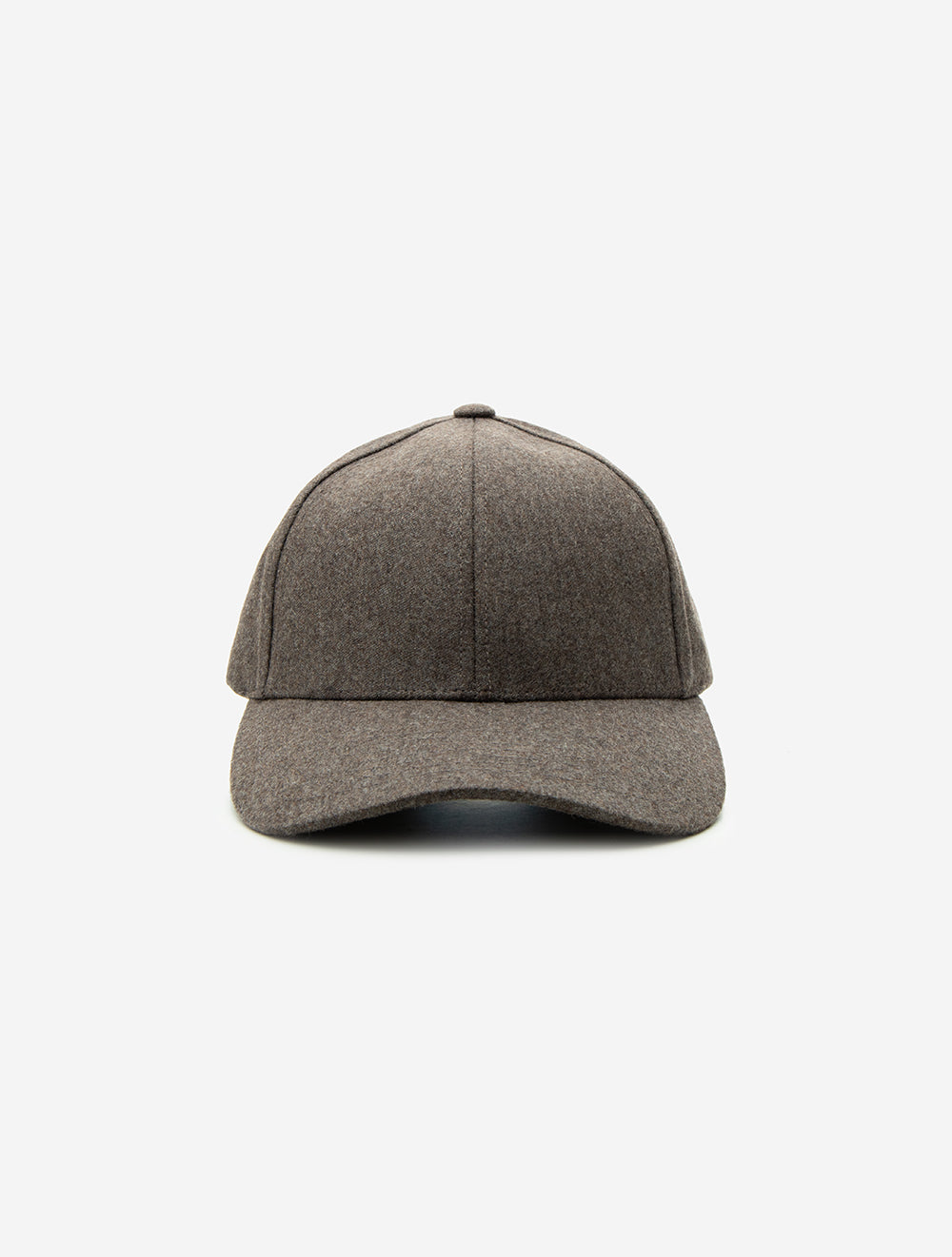 Varsity Cashmere And Wool Cap Brown
