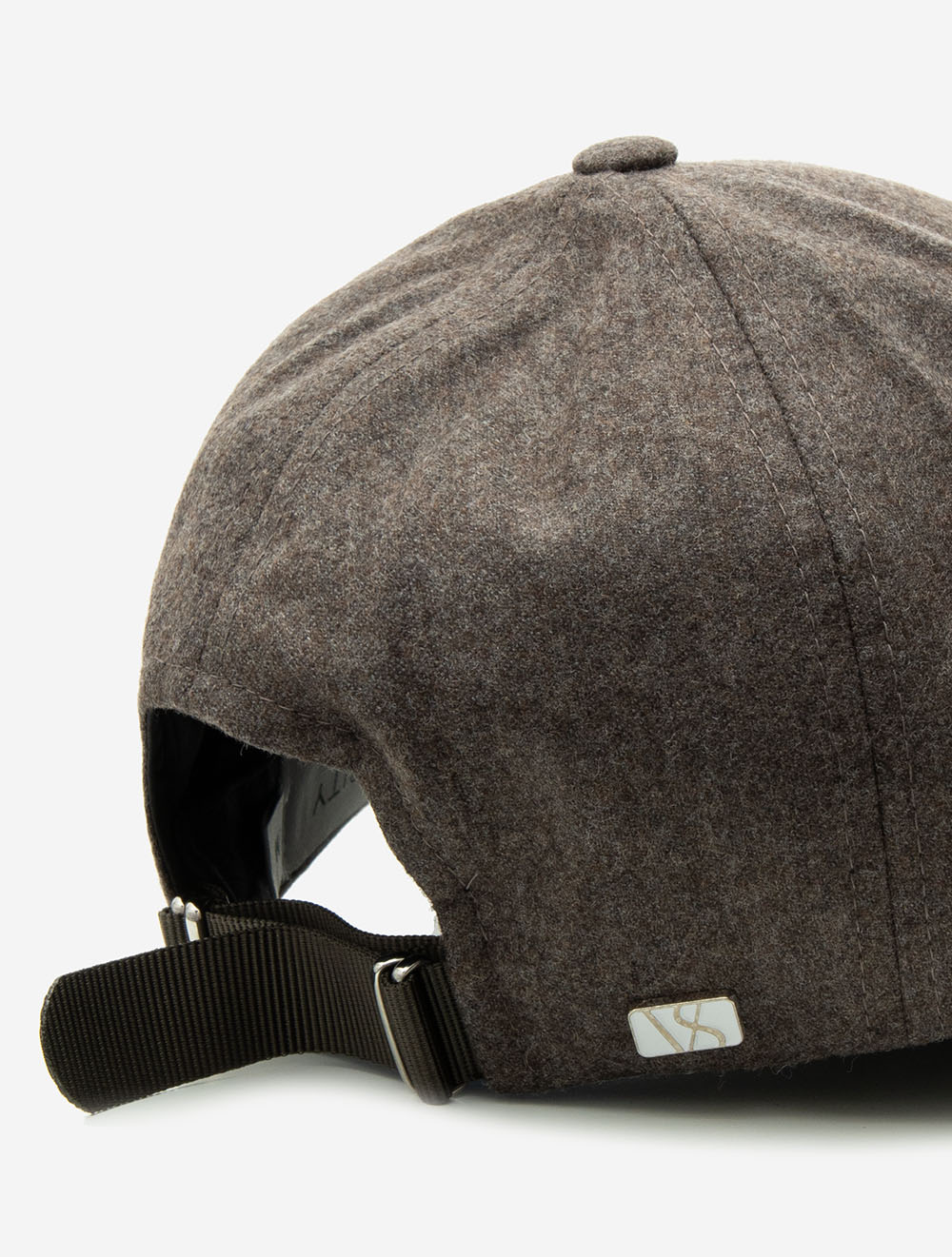 Varsity Cashmere And Wool Cap Brown