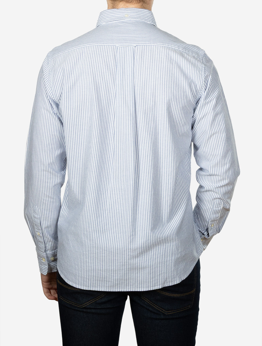 Classic Oxford Stripe Shirt College Blue