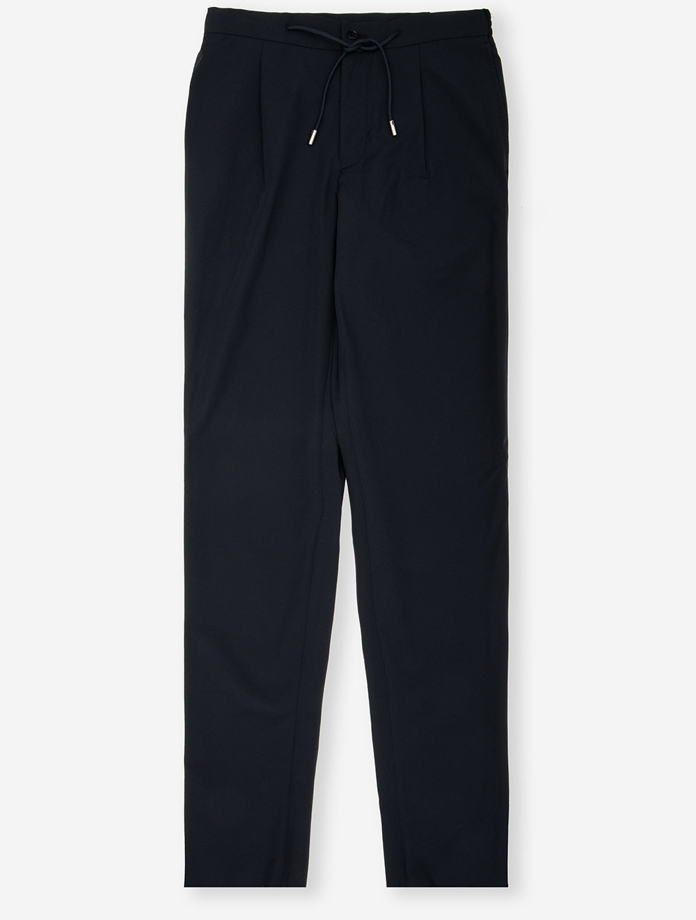 Louis Copeland Drawstring Tech Trousers Navy