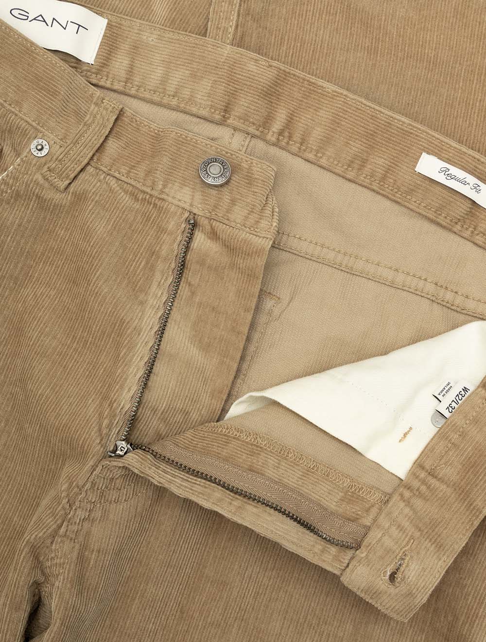Regular Cord Jeans Light Taupe