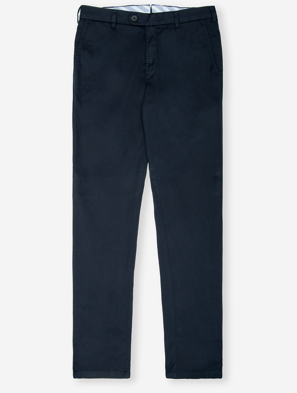 Chino en coton Sea Island bleu marine