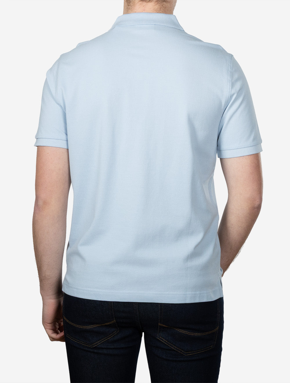 Regular Shield Piqué Polo Fresh Blue