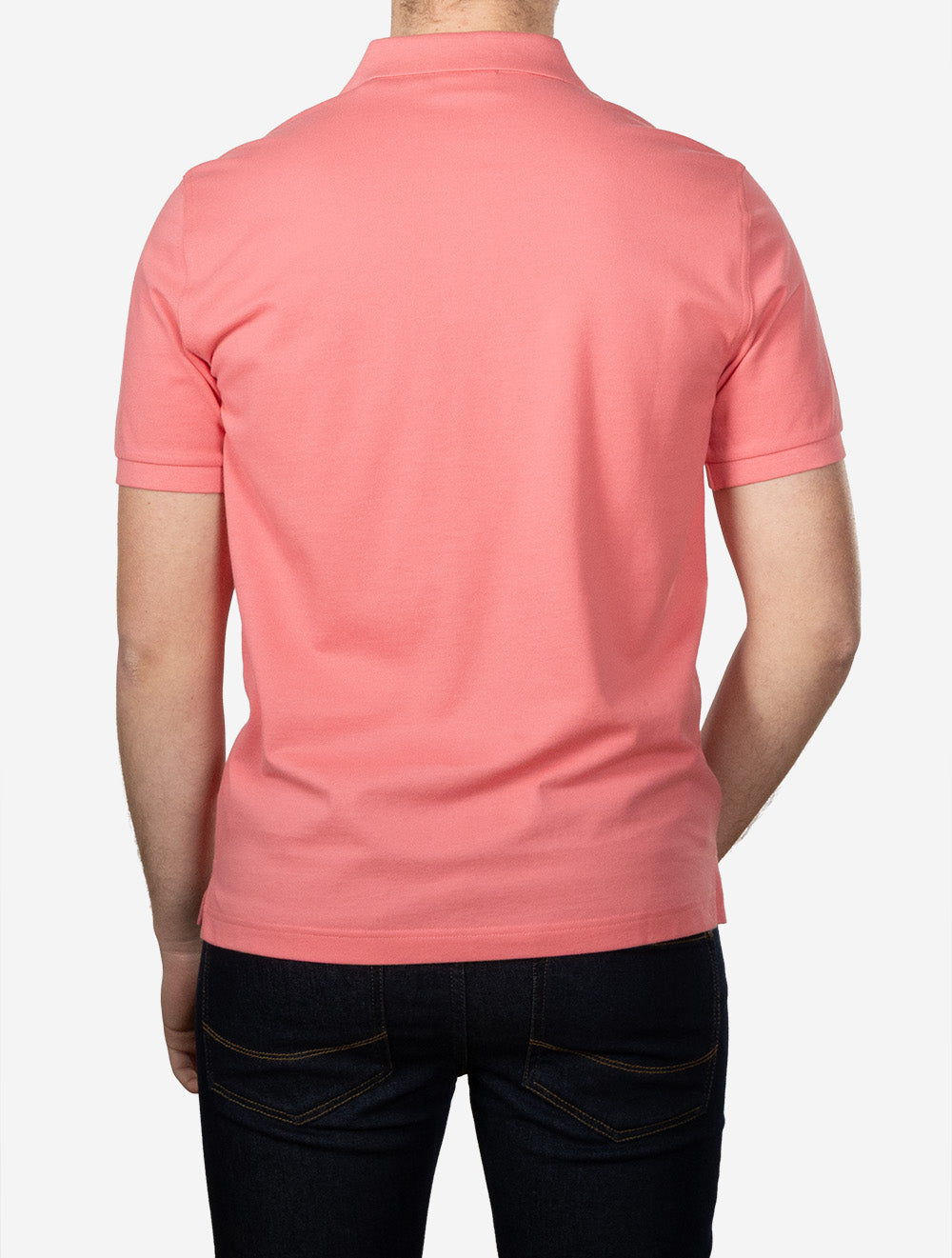 Shield Piqué Regular Fit Polo Shirt Rose Pink