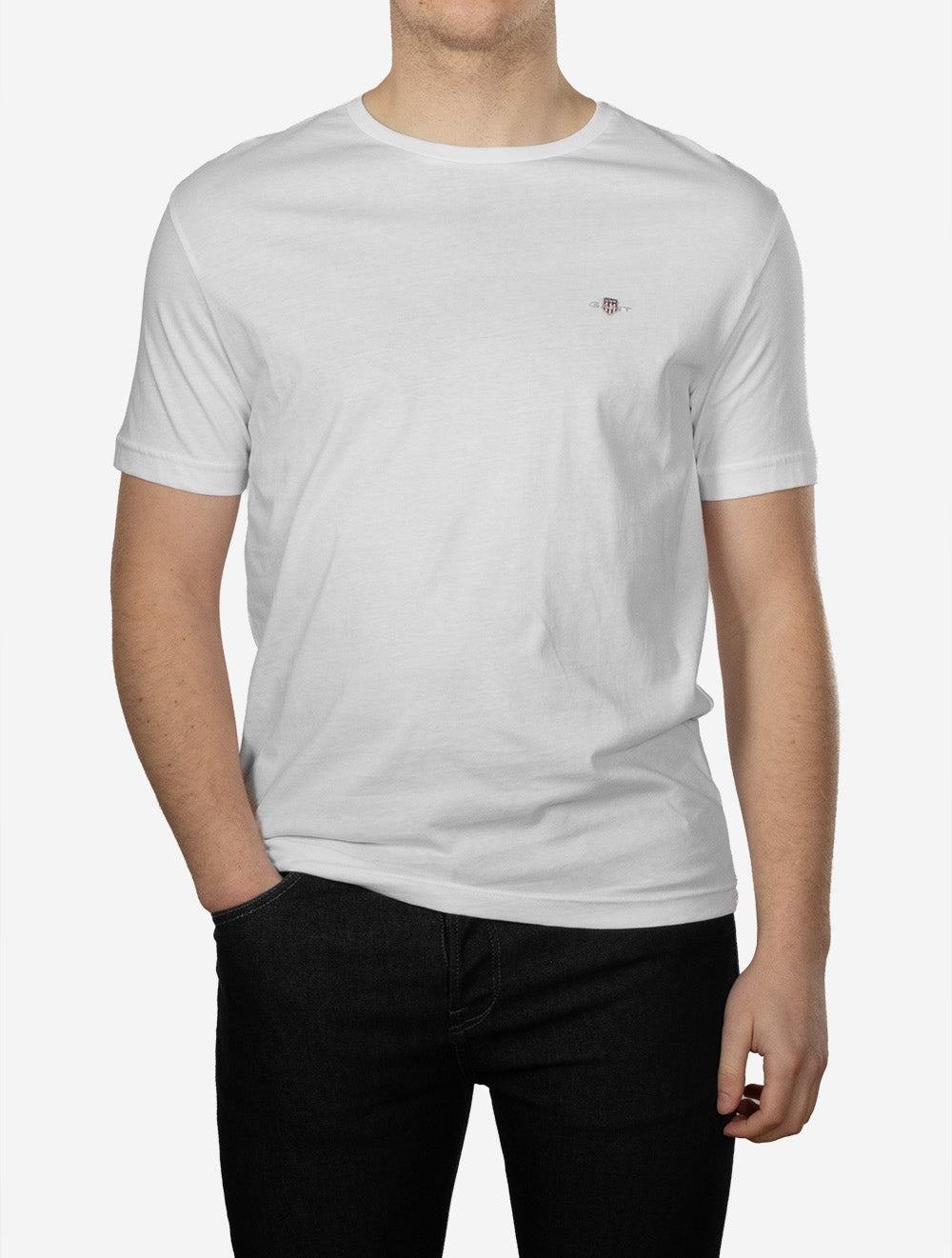 Regular Shield Short Sleeve T-Shirt White