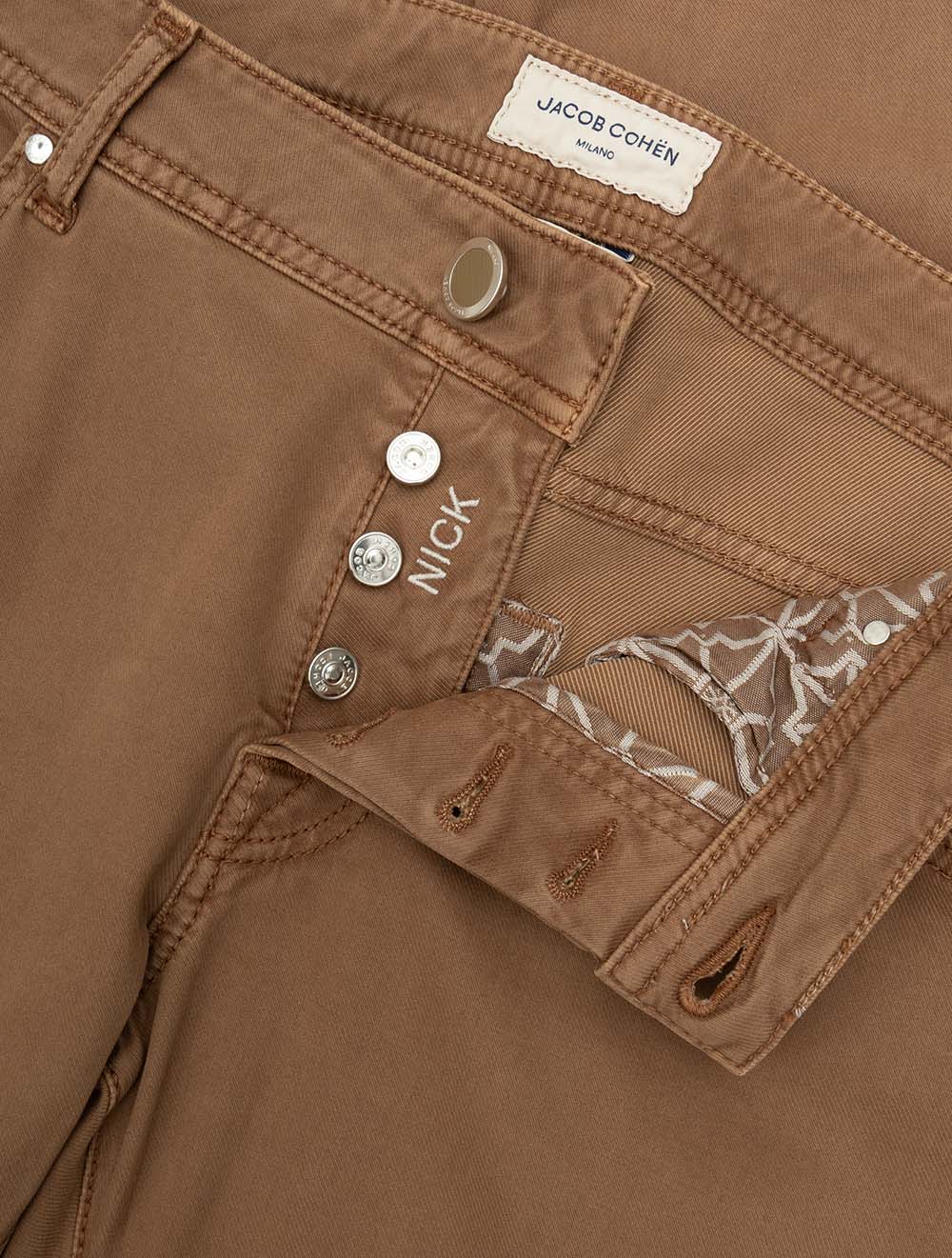 Nick 5 Pocket Chino Brown