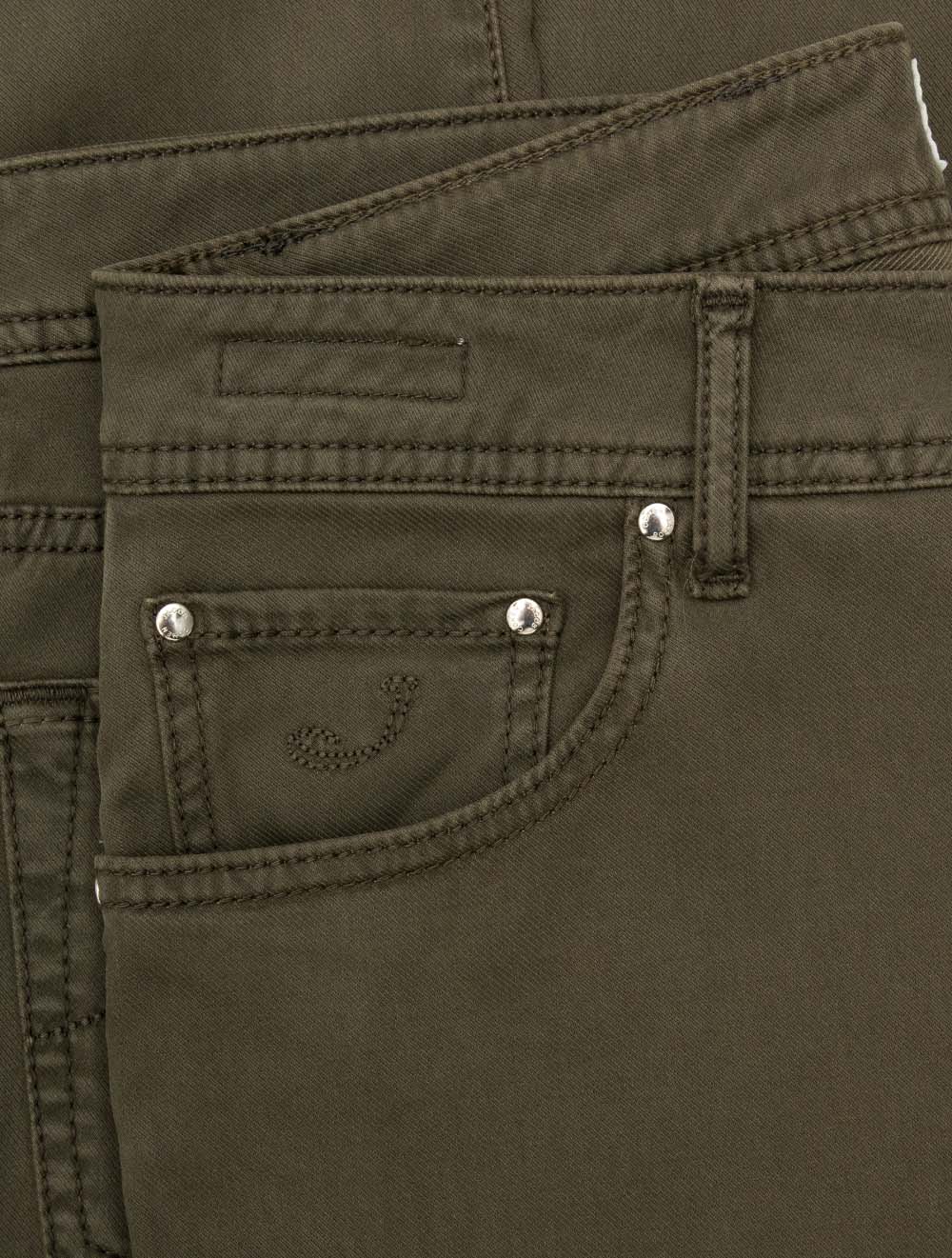 Nick 5 Pocket Chino Green