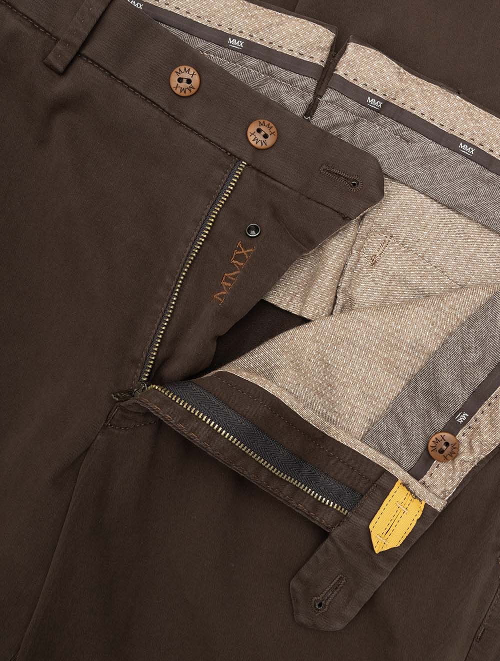 Lupus Cotton Trouser Brown