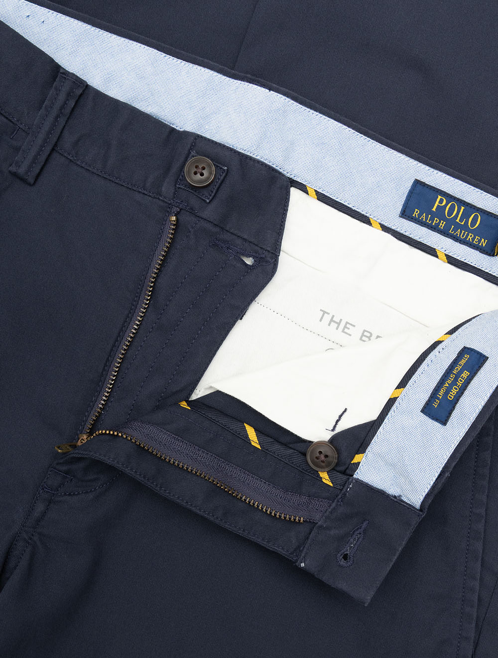 Bedford Straight Fit Trouser Nautical Ink