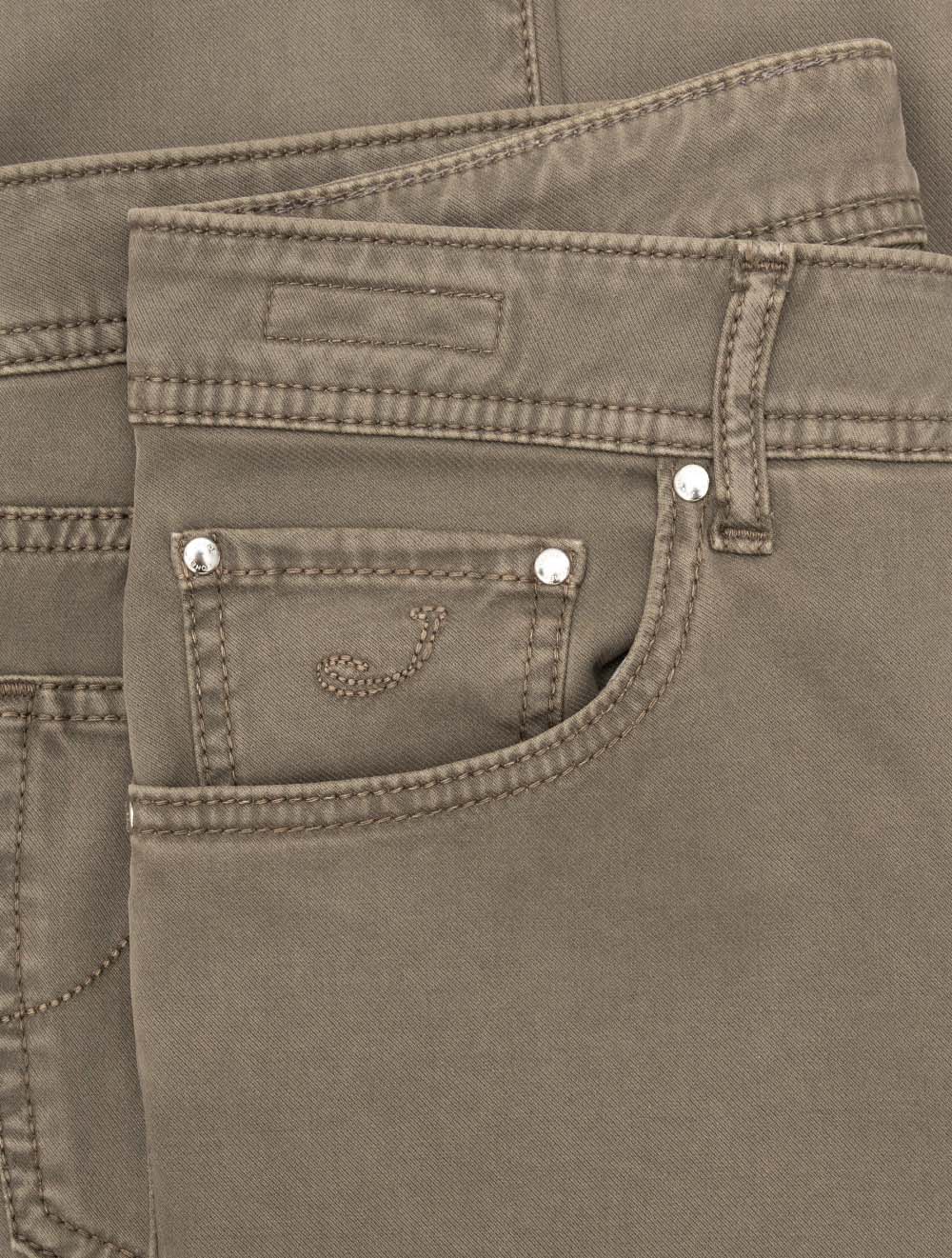 Nick 5 Pocket Jean Taupe
