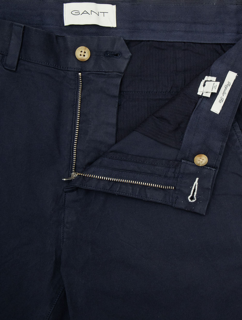 Regular Sunfaded Chino Shorts Evening Blue