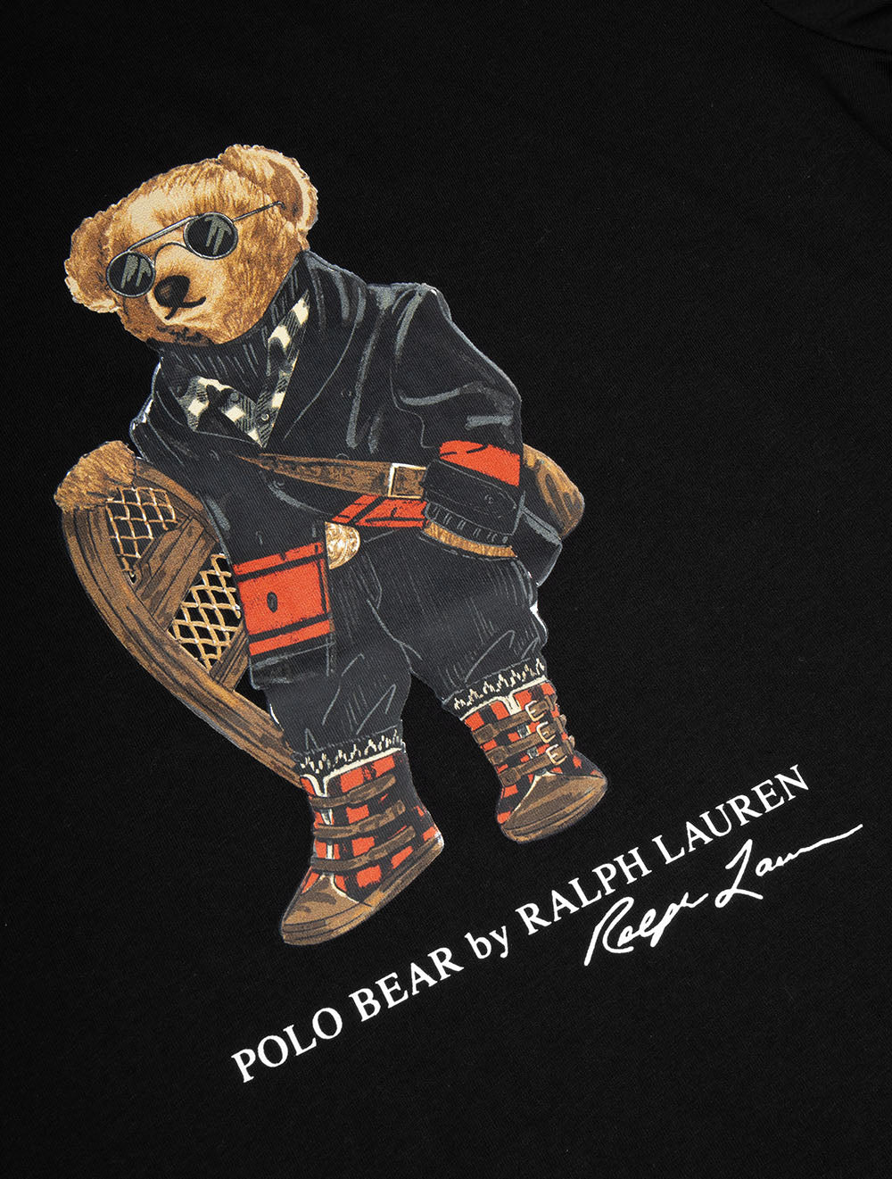 Polo Bear Jersey T-Shirt Black