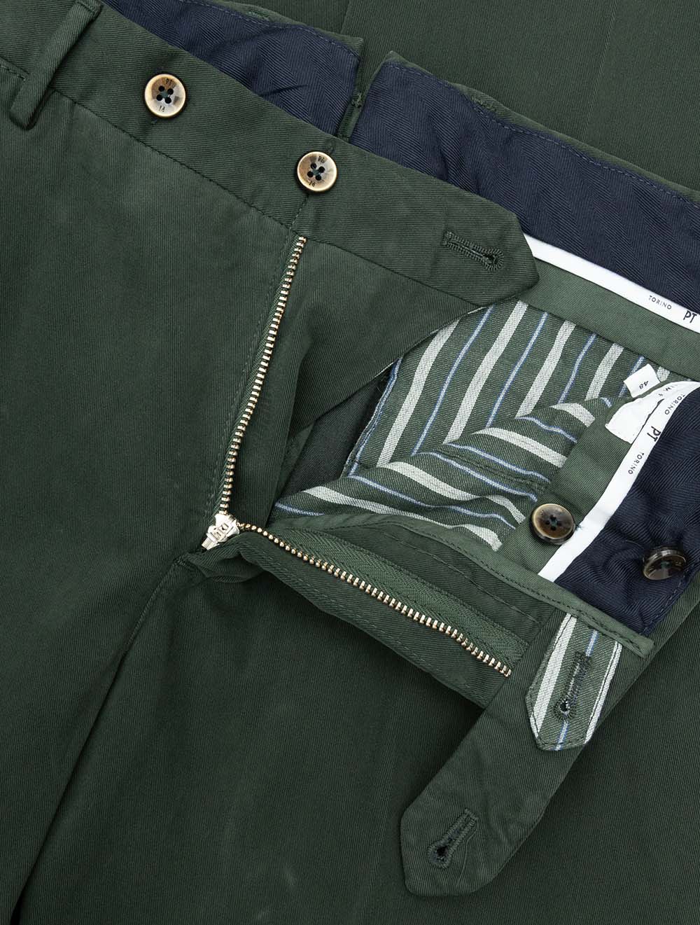 Cotton Chino Green