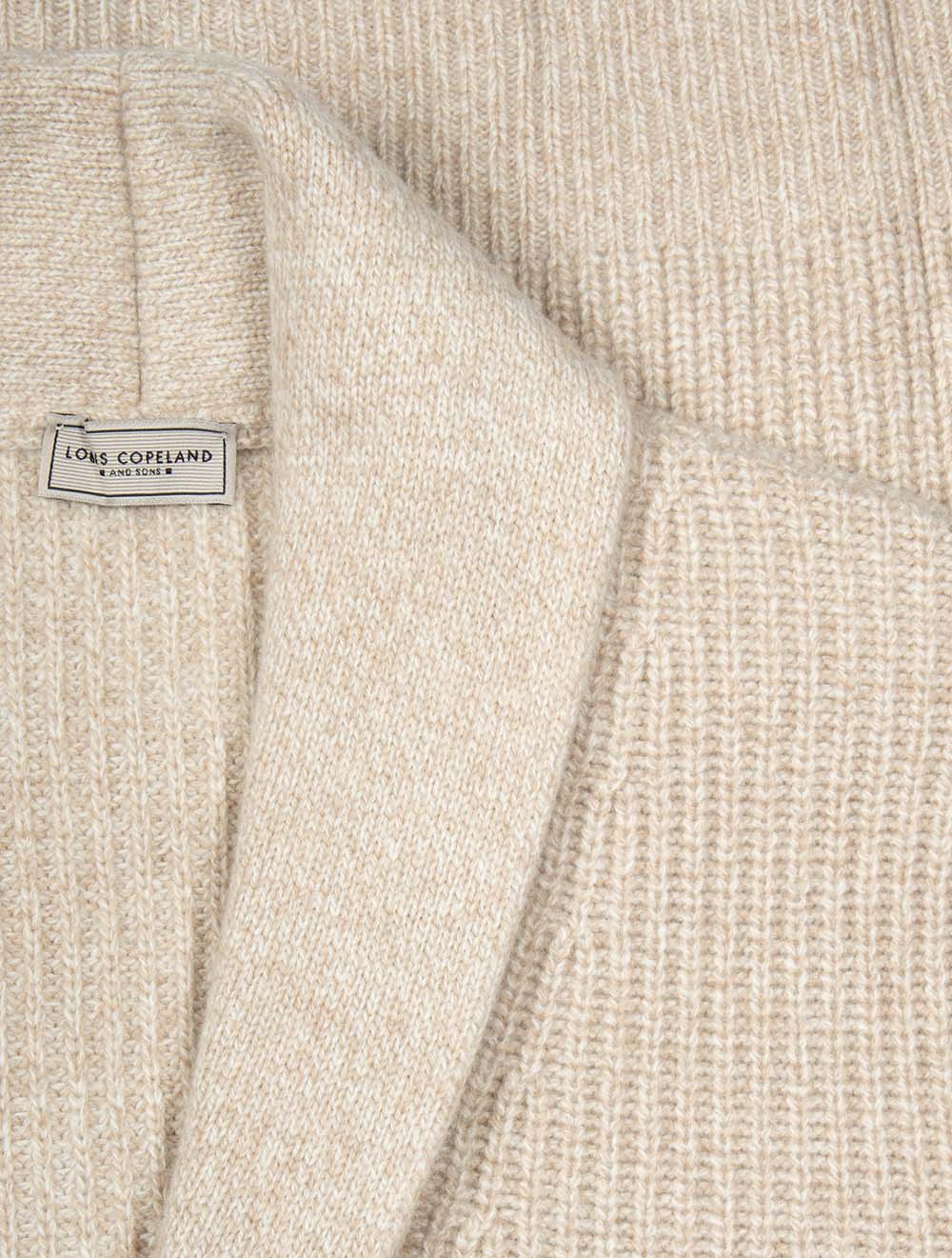 Shawl Cardigan Wheat