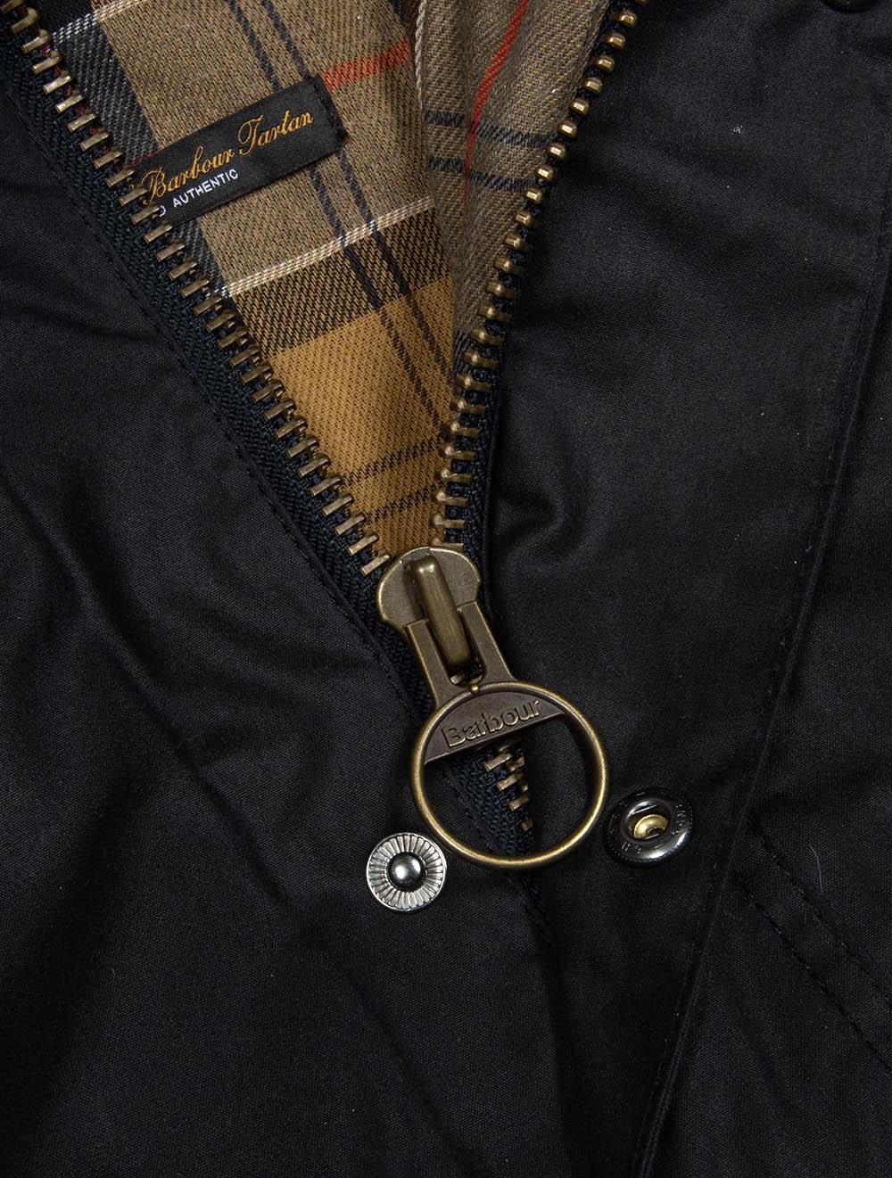 Barbour Ashby Wax Jacket Navy | Stylish & High Quality Men's