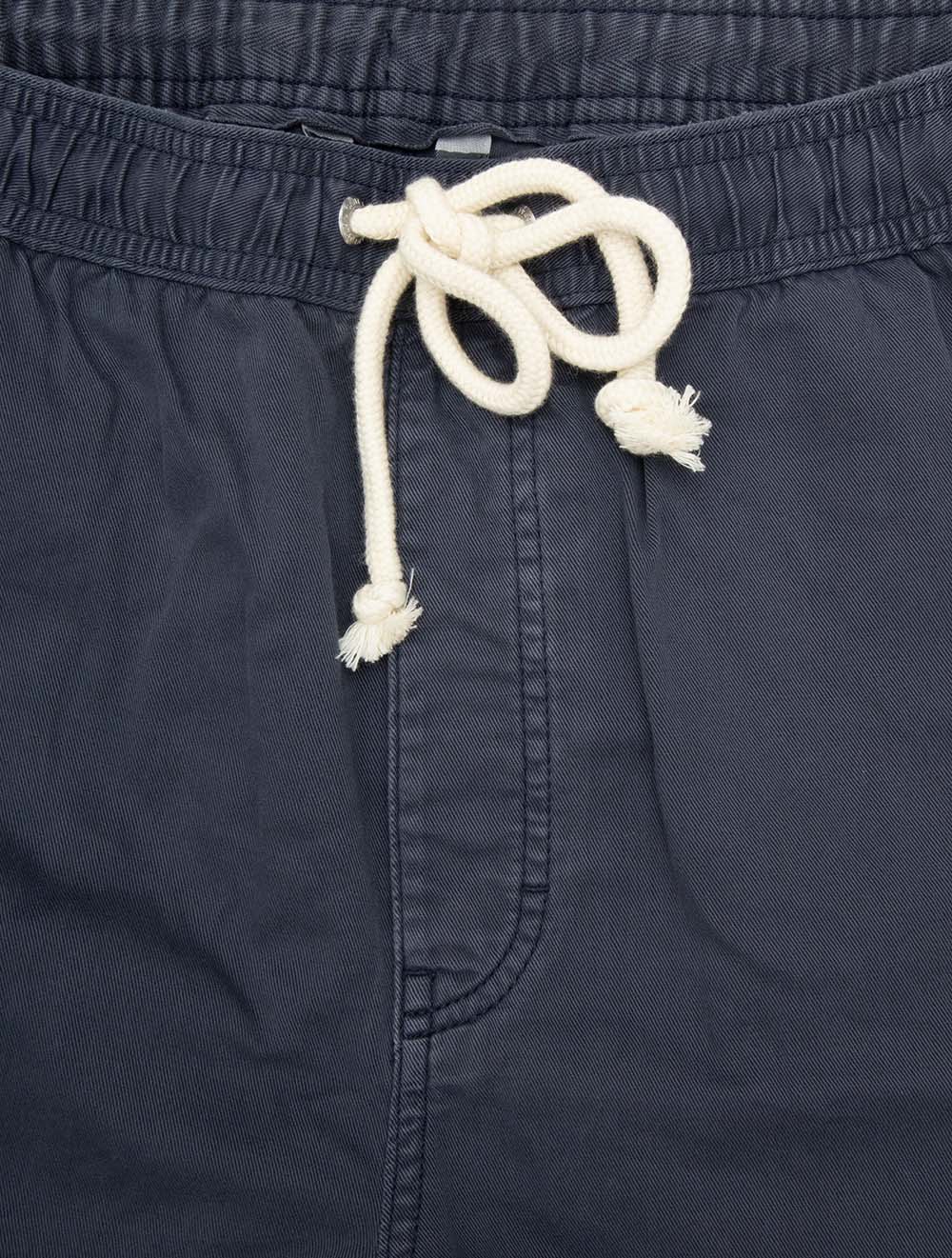 Regular Sunfaded Drawstring Shorts Evening Blue