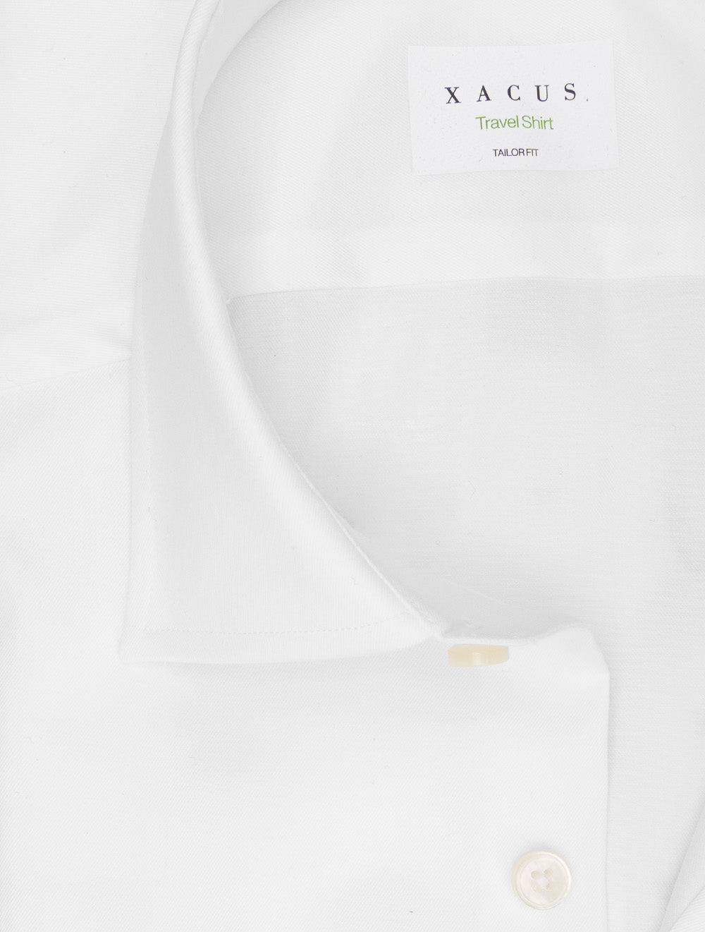 Travel Shirt Tailor Fit Pure White