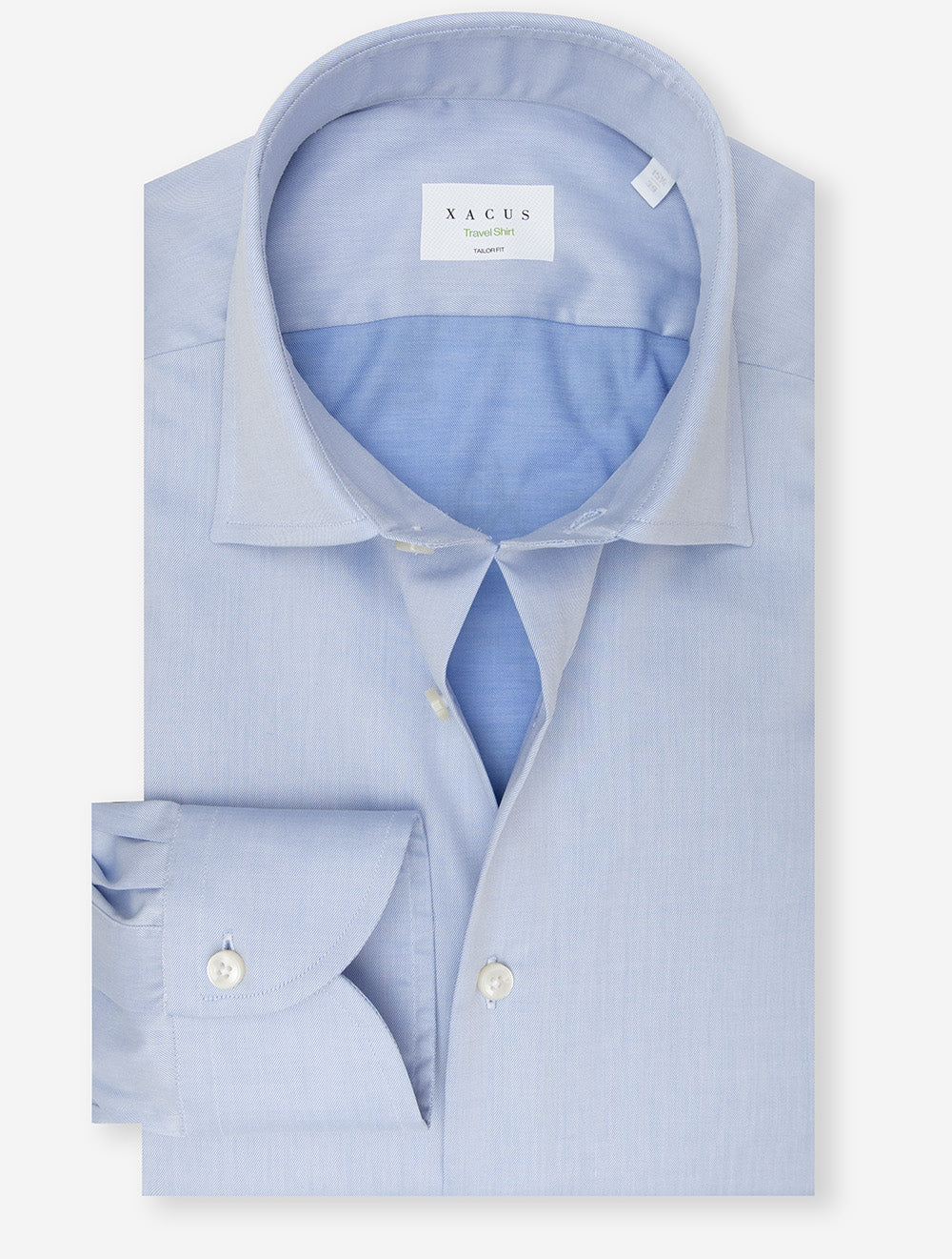 Travel Shirt Tailor Fit Blue