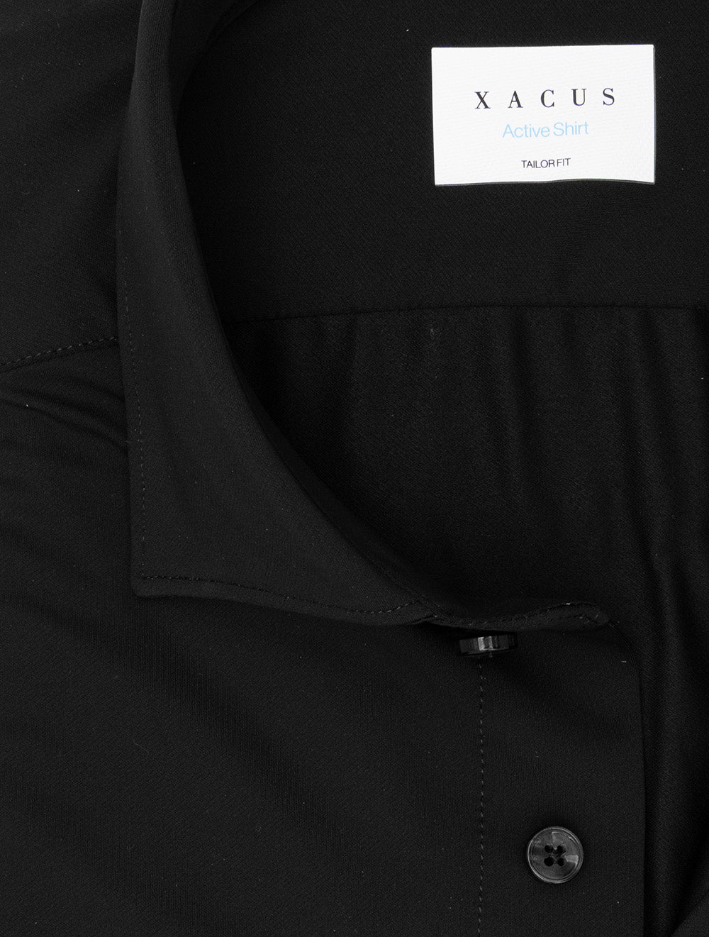 Chemise active coupe ajustée noire