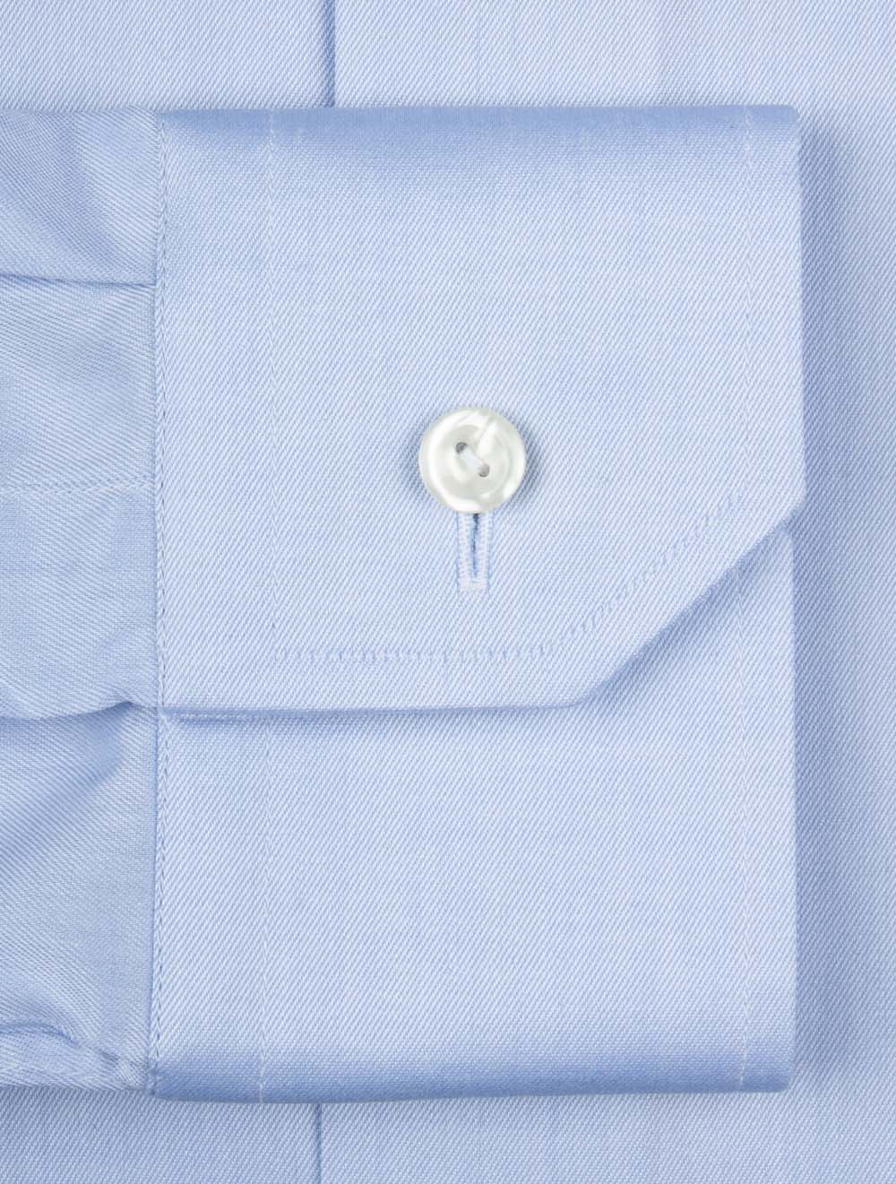 Slim Fit Extra Long Shirt Blue