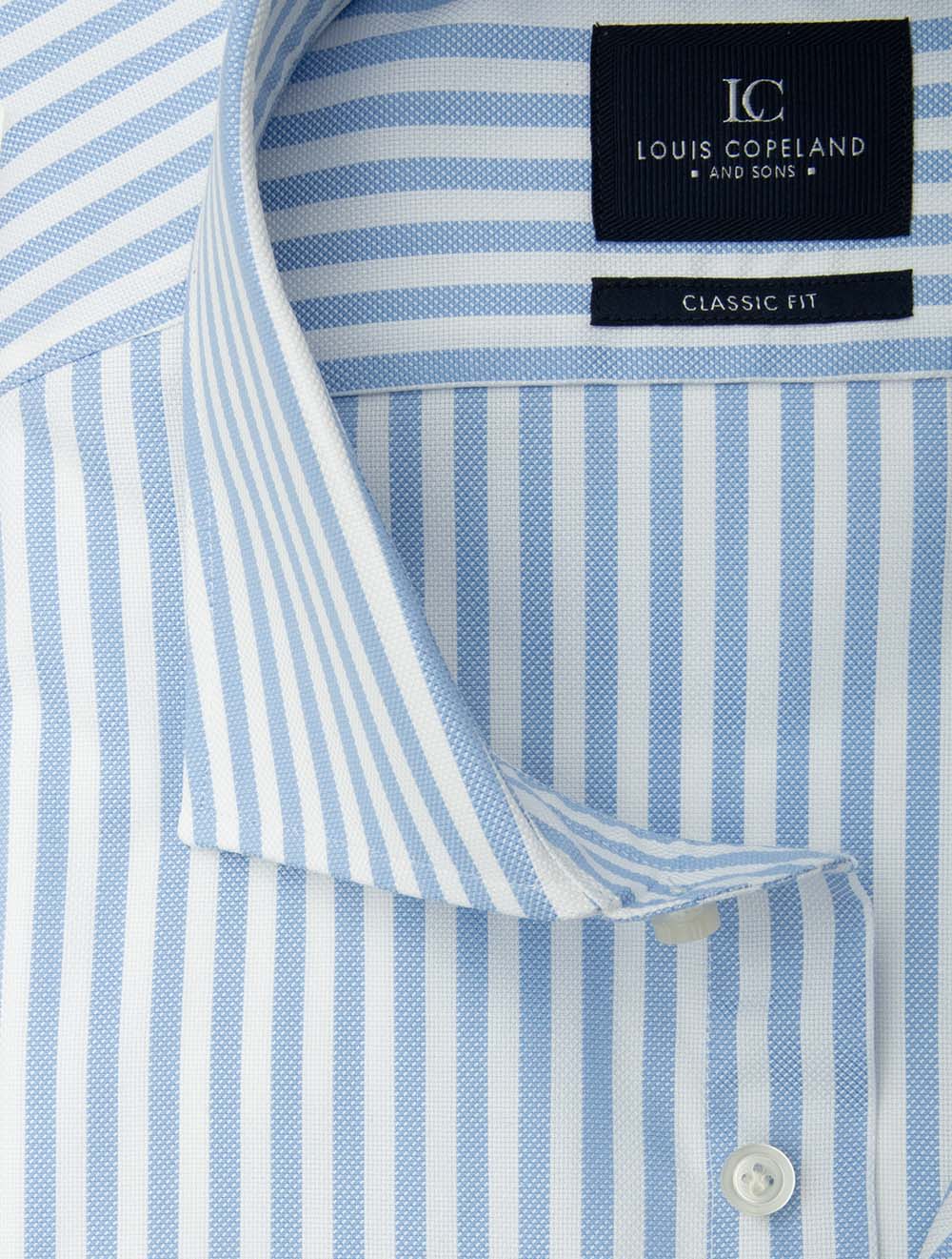 Barstripe Classic Fit Shirt Blue
