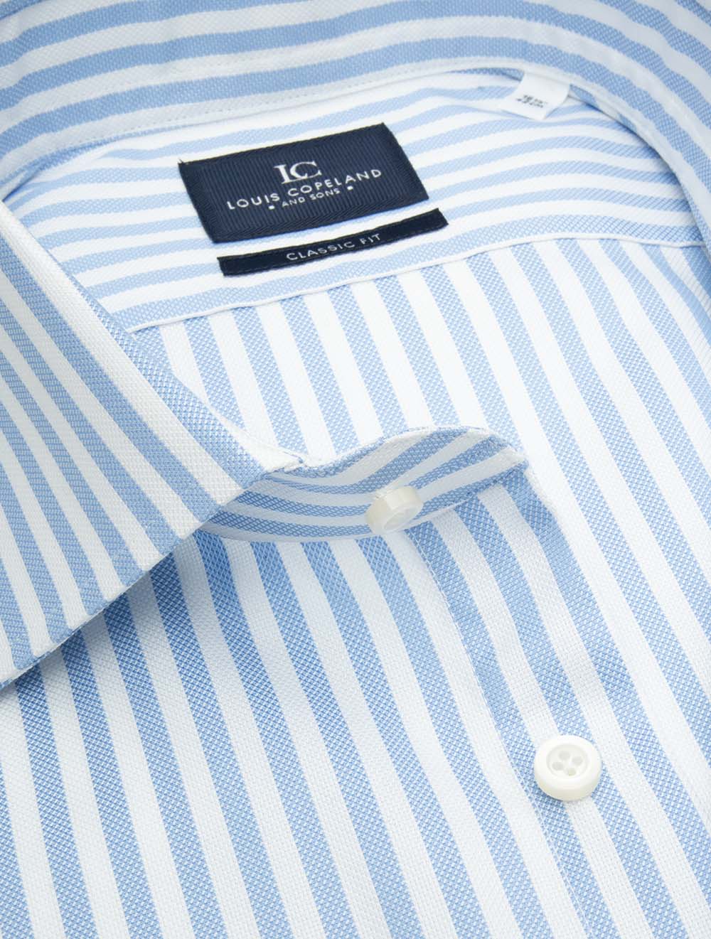 Barstripe Classic Fit Shirt Blue